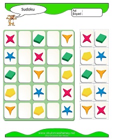 Sudoku Çocuk Bulmacaları
